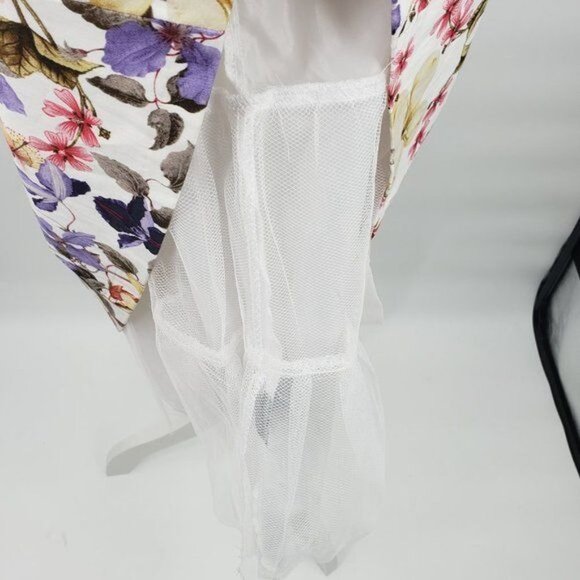 RN STUDIO Floral Sleeveless Dress Fit‎ & Flare Summer Party Size 10 NWT - Picture 10 of 14